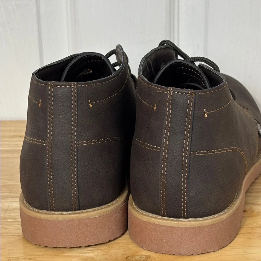 New G.H. Bass brown chukka boot lace up size 13 ankle boot